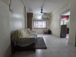 Living Room in 1 BHK Apartment at Bimbisar Nagar, Goregaon East – for Rent