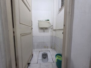 Bathroom in 1 BHK Apartment at Bimbisar Nagar, Goregaon East – for Rent