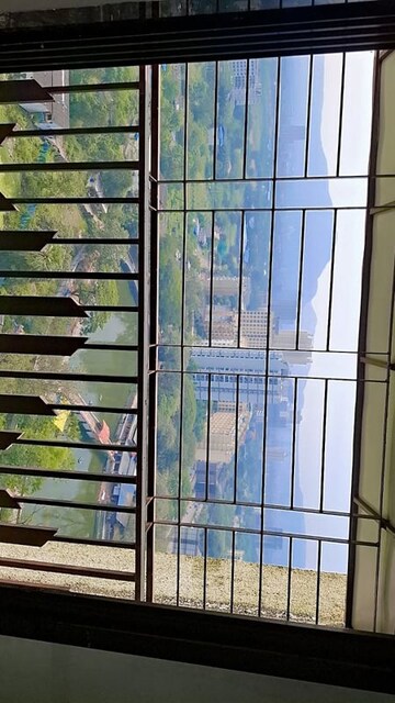 Balcony in 2 BHK Apartment at Dynamic Crest, Shilphata – for Sale