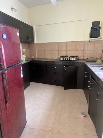 Kitchen in 2 BHK Apartment at Gera Emerald City, Kharadi – for Rent