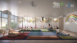 Living Room in 2.5 BHK Apartment at Narendrapur – for Sale