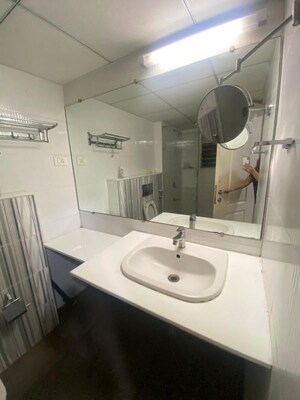 Bathroom in 3 BHK Apartment at Kolte Patil 24K Glitterati, Pimple Nilakh – for Rent