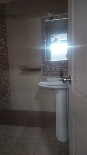 Bathroom in 3 BHK Apartment at Jubilee Hills – for Rent