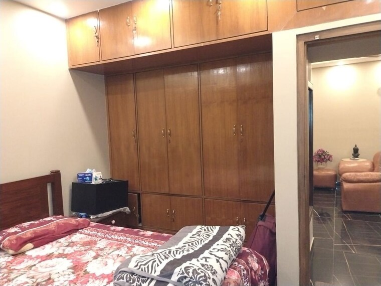 Bedroom, eros-mayfair-towers 3 Bedroom 1500 Sq.Ft. Apartment In Charmwood Village Faridabad 9756286