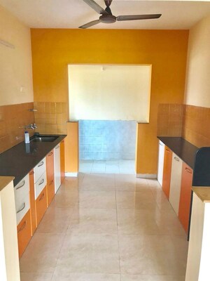 Kitchen in 2 BHK Apartment at Rhythm Society, Wakad – for Rent