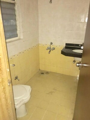 Bathroom in 2 BHK Apartment at Rhythm Society, Wakad – for Rent