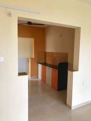 Kitchen in 2 BHK Apartment at Rhythm Society, Wakad – for Rent