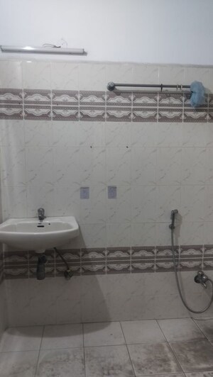Bathroom in 3 BHK Apartment at Jubilee Hills – for Rent