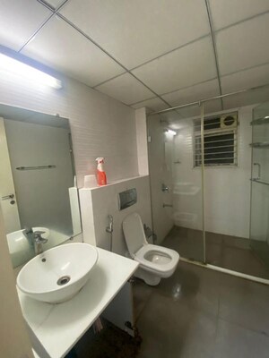 Bathroom in 3 BHK Apartment at Kolte Patil 24K Glitterati, Pimple Nilakh – for Rent