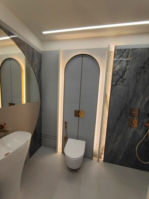 Building Lobby in 3 BHK Apartment at Goodwill Wisteria, Vashi Sector 19d – for Sale