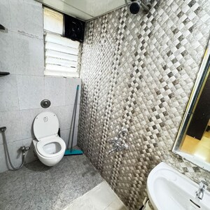 Bathroom in Studio Apartment at Ganga Orchad Phase II, Mundhwa Road – for Rent