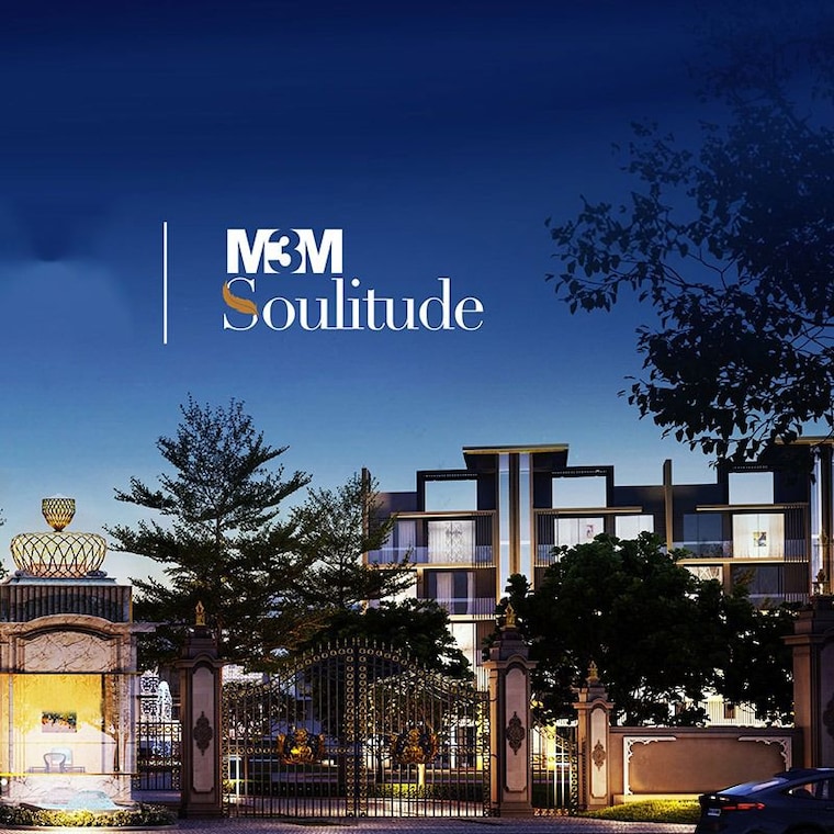 Exterior View, m3m-soulitude 3.5 Bedroom 1590 Sq.Ft. Builder Floor In Sector 89 Gurgaon 9756533