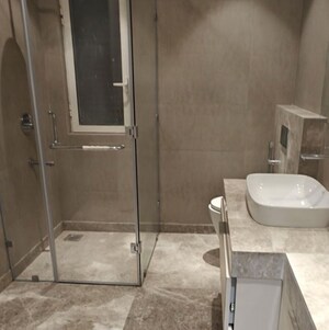 Bathroom in 3 BHK Apartment at Indiabulls Sky Forest, Dighe Nagar – for Rent