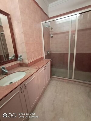 Balcony in 4 BHK Builder Floor at Panchsheel Park – for Sale