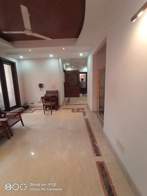 Building Lobby in 4 BHK Builder Floor at Panchsheel Park – for Sale