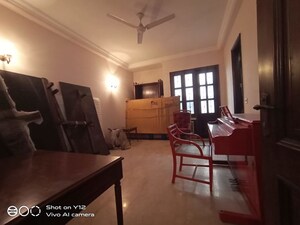 Living Room in 4 BHK Builder Floor at Panchsheel Park – for Sale
