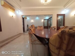 Living Room in 4 BHK Builder Floor at Panchsheel Park – for Sale