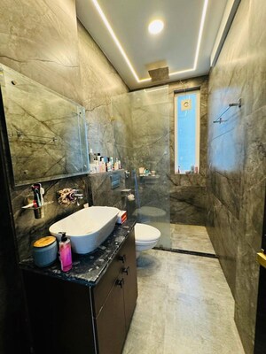 Bathroom in 2 BHK Apartment at Freedom Fighters Enclave – for Rent