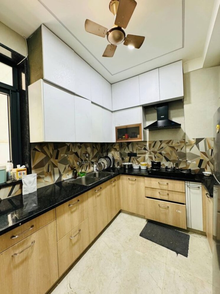 Kitchen, freedom fighters enclave 2 Bedroom 1000 Sq.Ft. Apartment In Freedom Fighters Enclave Delhi 9756742
