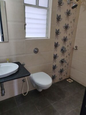 Bathroom in 2 BHK Apartment at Kolte Patil Langston, Kharadi – for Rent