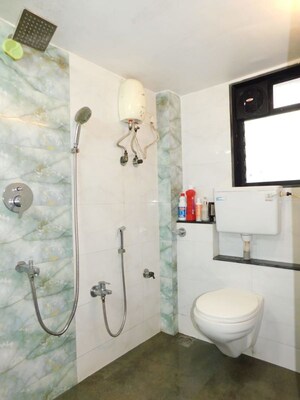 Bathroom in 2 BHK Apartment at Crystal Palace CHS, Malad West – for Sale