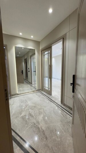 Building Lobby in 3 BHK Builder Floor at Greater Kailash – for Rent