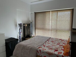 Bedroom in 3 BHK Apartment at Nahar Mimosa and Mirabilis, Chandivali – for Rent