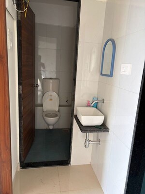 Bathroom in 1 BHK Apartment at Haware Amara, Vikhroli East – for Rent