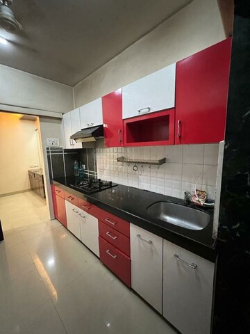 Kitchen in 3 BHK Apartment at Nahar Amrit Shakti, Chandivali – for Rent