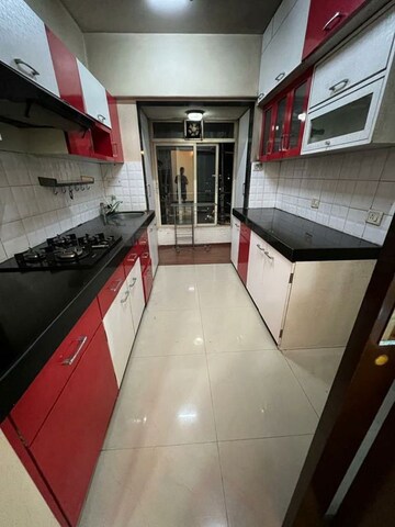 Kitchen in 3 BHK Apartment at Nahar Amrit Shakti, Chandivali – for Rent