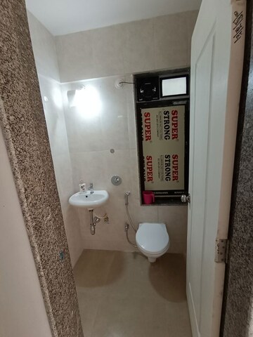 Bathroom in 2 BHK Apartment at BG Shirke Monte Verita, Borivali East – for Rent