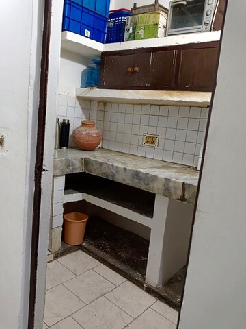 Kitchen in 1 BHK Builder Floor at Lajpat Nagar 4 – for Rent