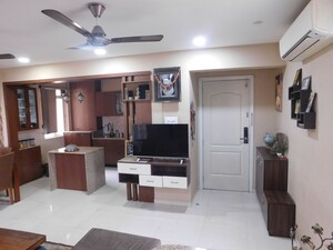 Living Room in 3 BHK Apartment at G Orbit Heritage, Wakad – for Sale
