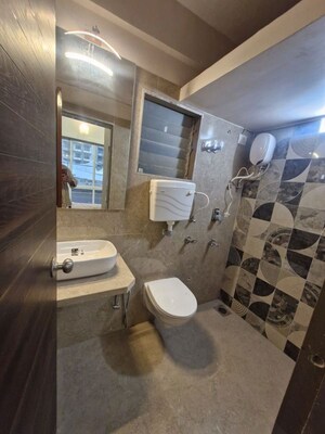 Bathroom in 1 BHK Apartment at Swastik Skyline, Virar West – for Sale