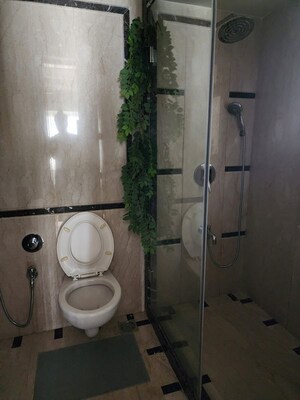 Bathroom in 3 BHK Apartment at Bandra West – for Rent