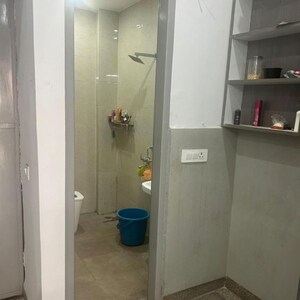 Bathroom in 2.5 BHK Builder Floor at Palam Vihar Extension – for Rent