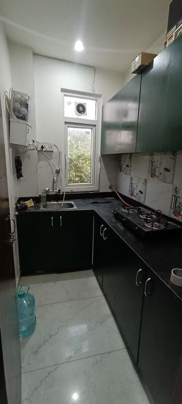 Kitchen in 1 BHK Independent House at Sushant Residency F Block, Sushant Lok Iii – for Rent