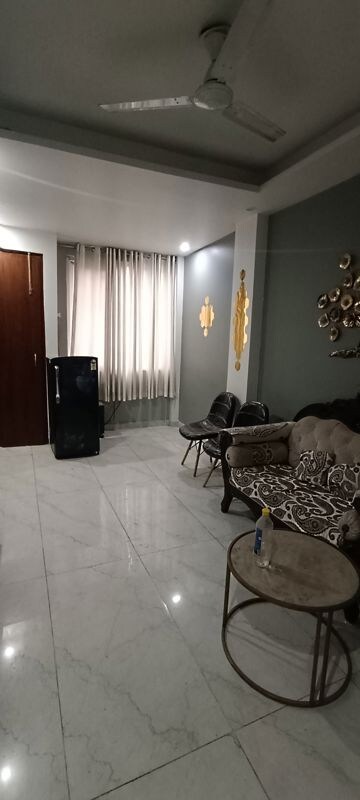 Living Room in 1 BHK Independent House at Sushant Residency F Block, Sushant Lok Iii – for Rent