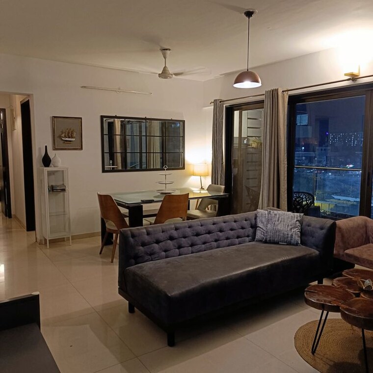 Living Room, bhandari-43-privet-drive 3 Bedroom 1430 Sq.Ft. Apartment In Balewadi Pune 9757182