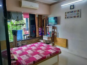 Bedroom in 1 BHK Apartment at Krishna Niwas Kandivali West, Kandivali West – for Sale
