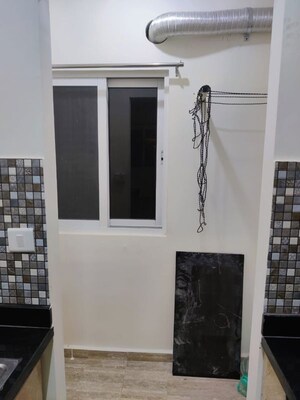 Staircase in 2 BHK Apartment at Bren Northern Lights, Jakkuru – for Rent