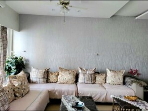 Living Room in 3 BHK Apartment at Runwal Heights, Mulund West – for Rent