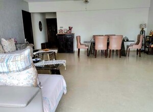 Living Room in 3 BHK Apartment at Runwal Heights, Mulund West – for Rent