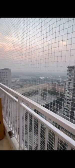 Balcony in 1 BHK Apartment at VVIP Nest, Raj Nagar Extension – for Rent