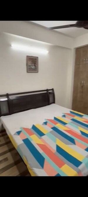 Bedroom in 1 BHK Apartment at VVIP Nest, Raj Nagar Extension – for Rent