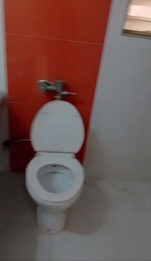 Bathroom in 2 BHK Apartment at Eden Woods complex, Manpada – for Rent