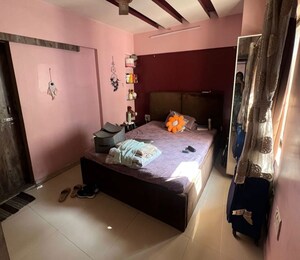 Bedroom in 2 BHK Apartment at Eden Woods complex, Manpada – for Rent