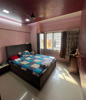 Bedroom in 2 BHK Apartment at Eden Woods complex, Manpada – for Rent