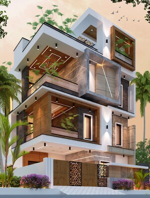 5 BHK Villa – Exterior View View at Western Bliss, Sainikpuri - for Sale