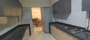 Kitchen in 3 BHK Apartment at Aristo Pearl Residency, Prabhadevi – for Rent